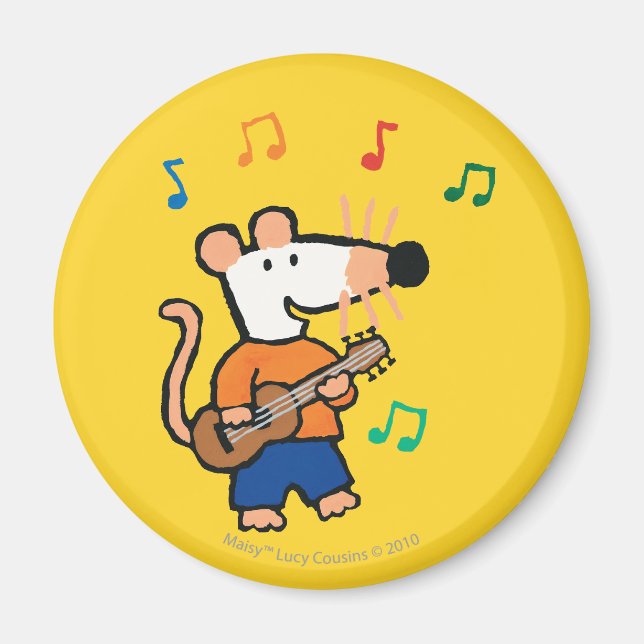 Maisy and Friends Play in the Band Magnet (Front)