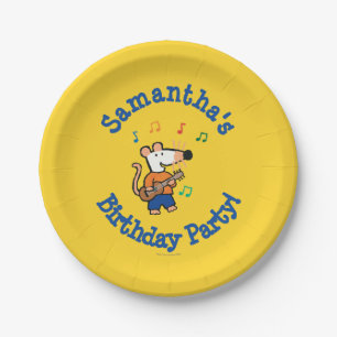 Maisy and Friends Play in the Band Paper Plate