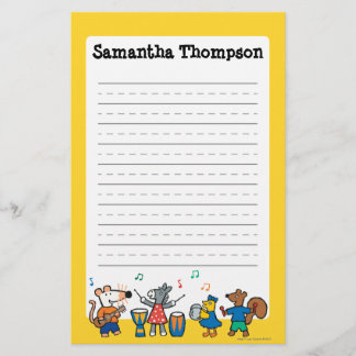 Maisy and Friends Play in the Band Stationery