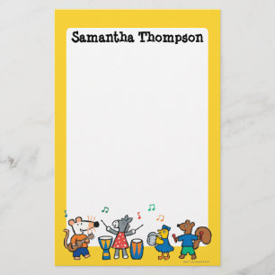 Maisy and Friends Play in the Band Stationery