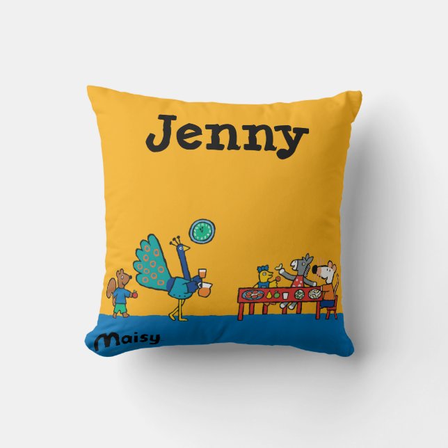 Maisy and Friends Preschool Snack Time Cushion (Front)