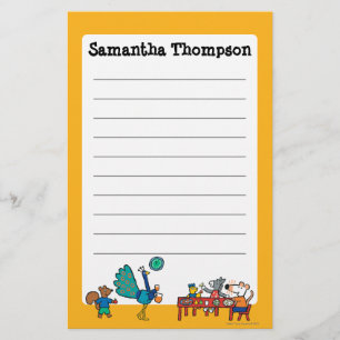 Maisy and Friends Preschool Snack Time Stationery