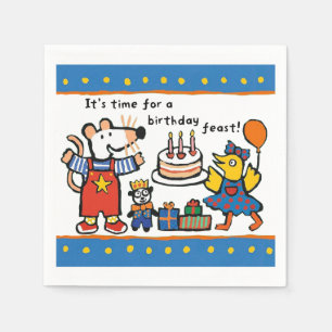 Maisy Birthday Feast Napkin