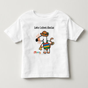 Maisy Collecting Shells At The Beach Toddler T-Shirt