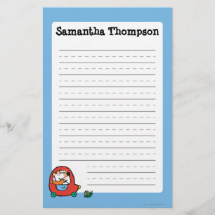 Maisy Drives a Cute Red Car Stationery