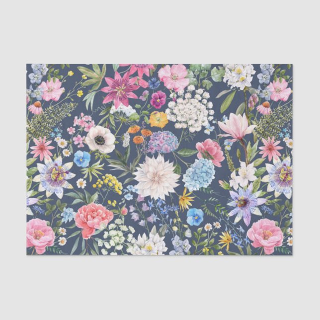 Maisy - Floral  Tissue Paper (Front)