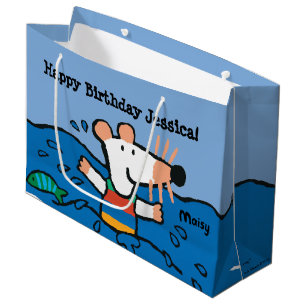Maisy Goes Swimming Birthday Large Gift Bag