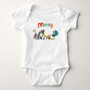 Maisy on the Playground with Friends Baby Bodysuit