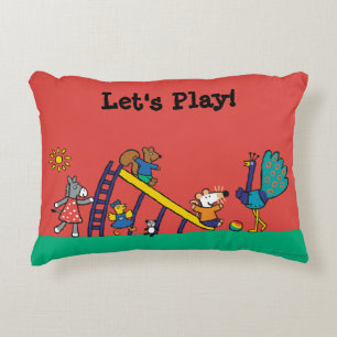 Maisy on the Playground with Friends Decorative Cushion