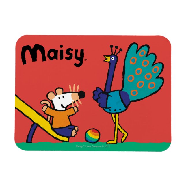 Maisy on the Playground with Friends Magnet (Horizontal)