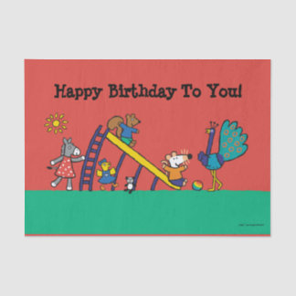 Maisy on the Playground with Friends Tissue Paper