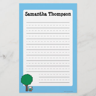 Maisy Reads Her Library Book Outside Stationery