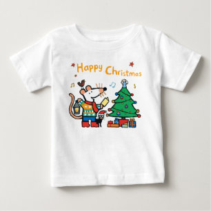 Maisy sings Happy Christmas Baby T-Shirt