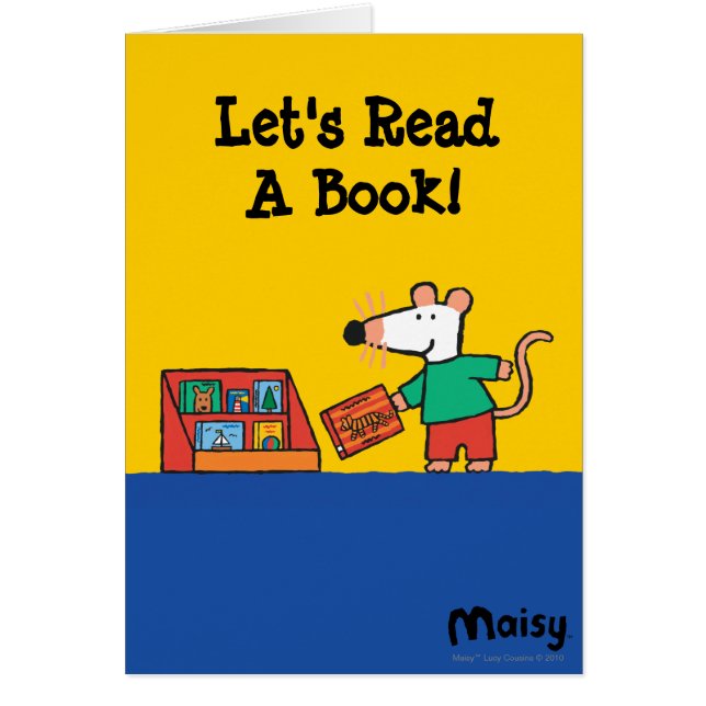 Maisy with Library Books (Front)