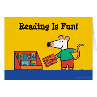 Maisy with Library Books