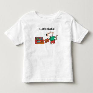Maisy with Library Books Toddler T-Shirt