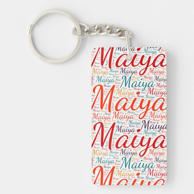 Maiya Key Ring (Front)