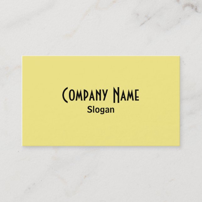 Maize Business Card (Front)
