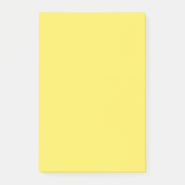 Maize Cool Full Colour Post-it Notes (Front)