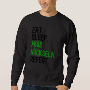 Maize Shredding  Maize Harvest Tractor Corn Shredd Sweatshirt