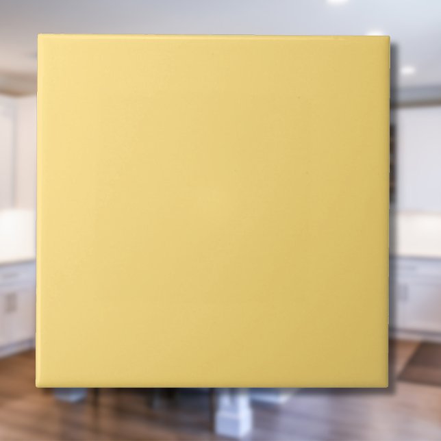 Maize Yellow Solid Colour | Classic Elegant Tile (Creator Uploaded)