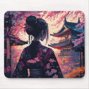 Maja Kirschblüten - Mousepad