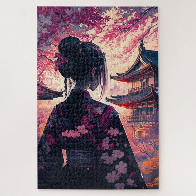 Maja Kirschblüten - Puzzle (Vertical)