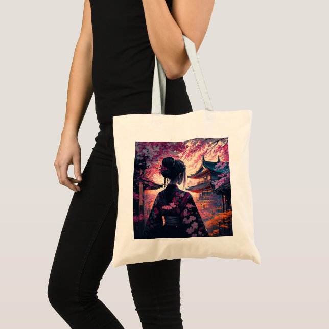 Maja Kirschblüten - Tragetasche Tote Bag (Front (Product))