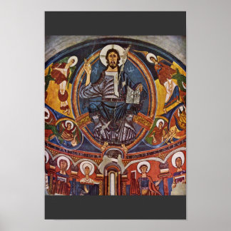 Majestas Domini From The Apse Of San Clemente Deta Poster