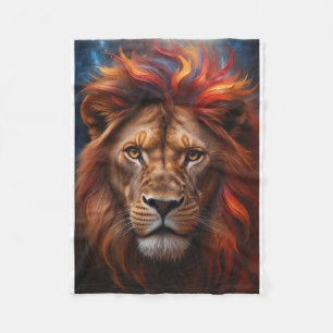 Majestätischer Löwe  Fleece Blanket