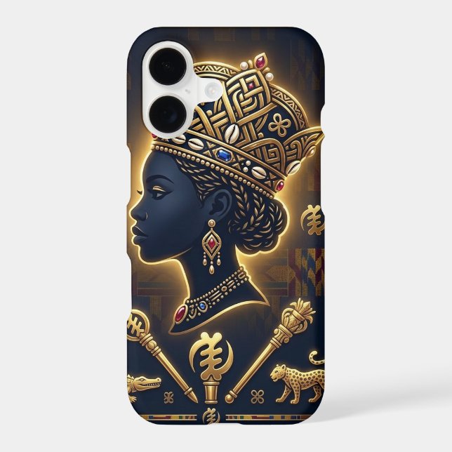 Majestic African queen portrait  (Back)