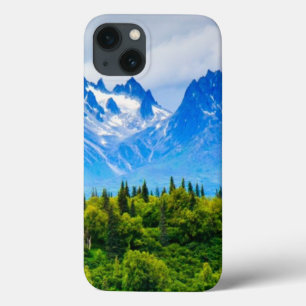 Majestic Alaska Mountains iPhone 13 Case