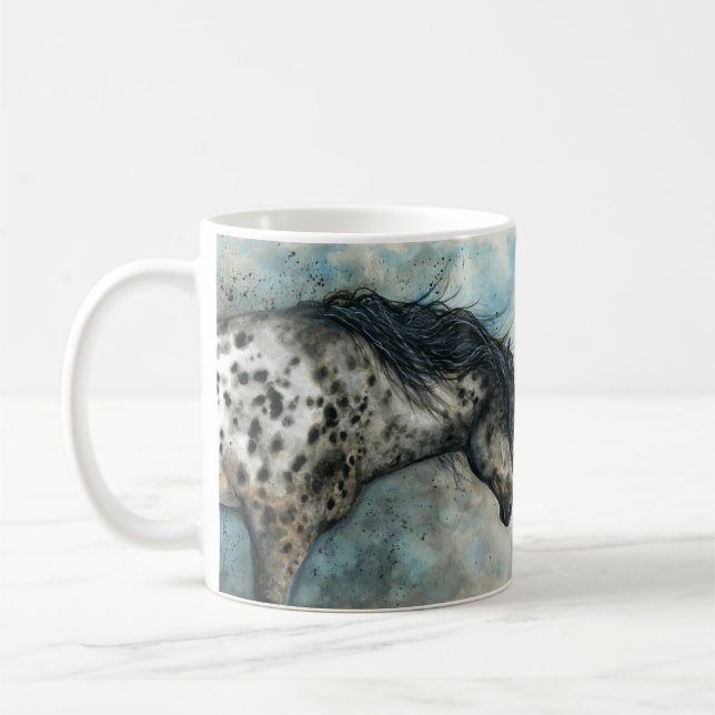 Majestic Appaloossa by Bihrle Coffee Mug (Left)