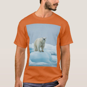 Majestic Arctic Polar Bear T-shirt Design