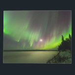 Majestic Aurora Notepad<br><div class="desc">Decorated with an image of the aurora over the Wrangell Saint-Elias Mountains and the Copper River Valley in Alaska. By Ted Raynor</div>