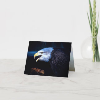 Majestic Bald Eagle Card