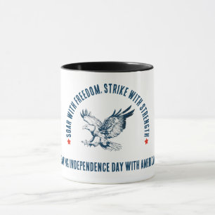Majestic Bald Eagle - gift for 4th of July Mug