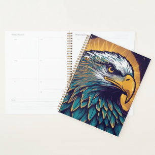 Majestic Bald Eagle Planner