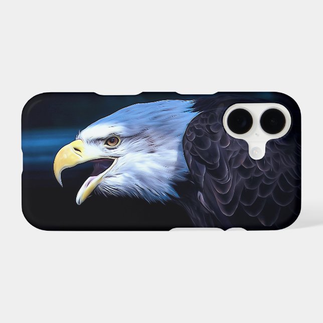 Majestic Bald Eagle Samsung Galaxy Case (Back Horizontal)