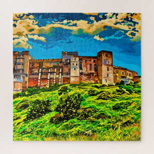 Majestic Bamburgh Castle Jigsaw Puzzle