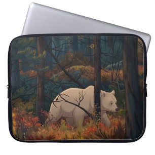 MAJESTIC BEAR LAPTOP SLEEVE