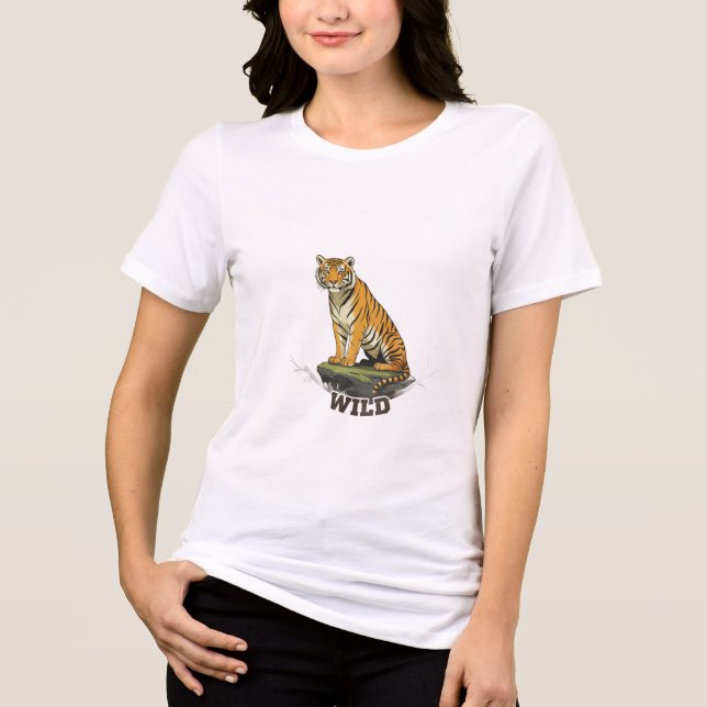 Majestic Bengal Tiger Tee (Front)
