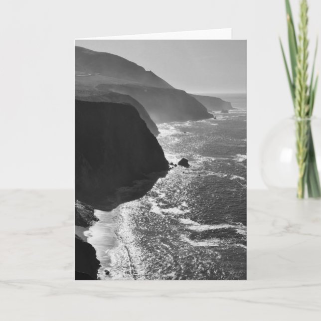 "Majestic" Big Sur by Lisa Lavin Card (Front)