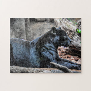 Majestic Black Panther Jigsaw Puzzle