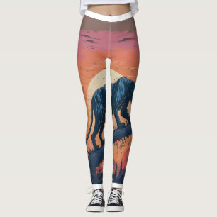 Majestic black panther  leggings