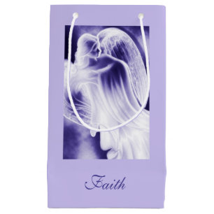 Majestic Blue Angel Small Gift Bag