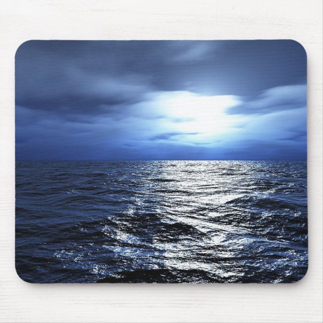 Majestic Blue Mouse Mat (Front)