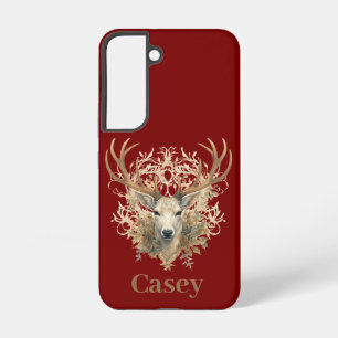 Majestic Buck - Custom Name Samsung Galaxy Case