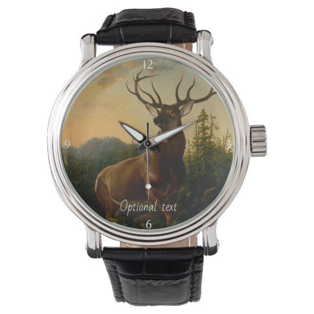 Majestic Buck in Mountains   Watch (Front)