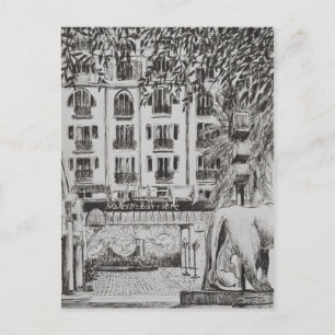 Majestic Cannes Film festival Fashion TV Postcard